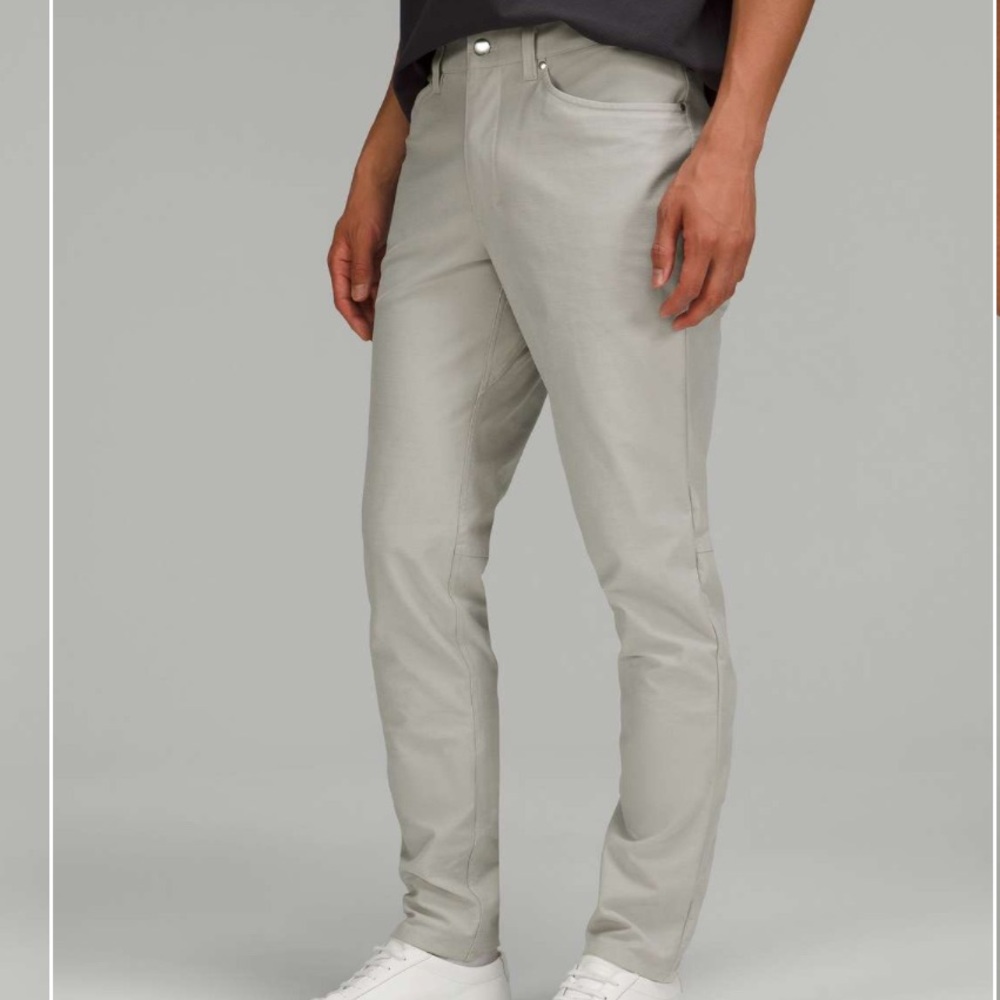 lululemon athletica Men's Light Gray Pants